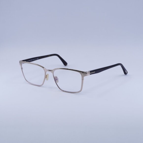 🕶️ New Tom Ford FT5733-B 028 Eyeglasses - Gold/Havana Frame 55mm - Picture 5 of 10